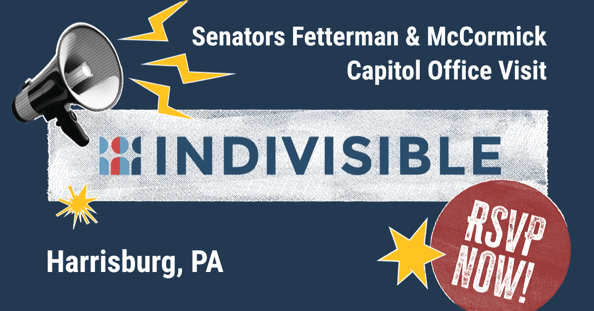 Senators Fetterman & McCormick Office Visit