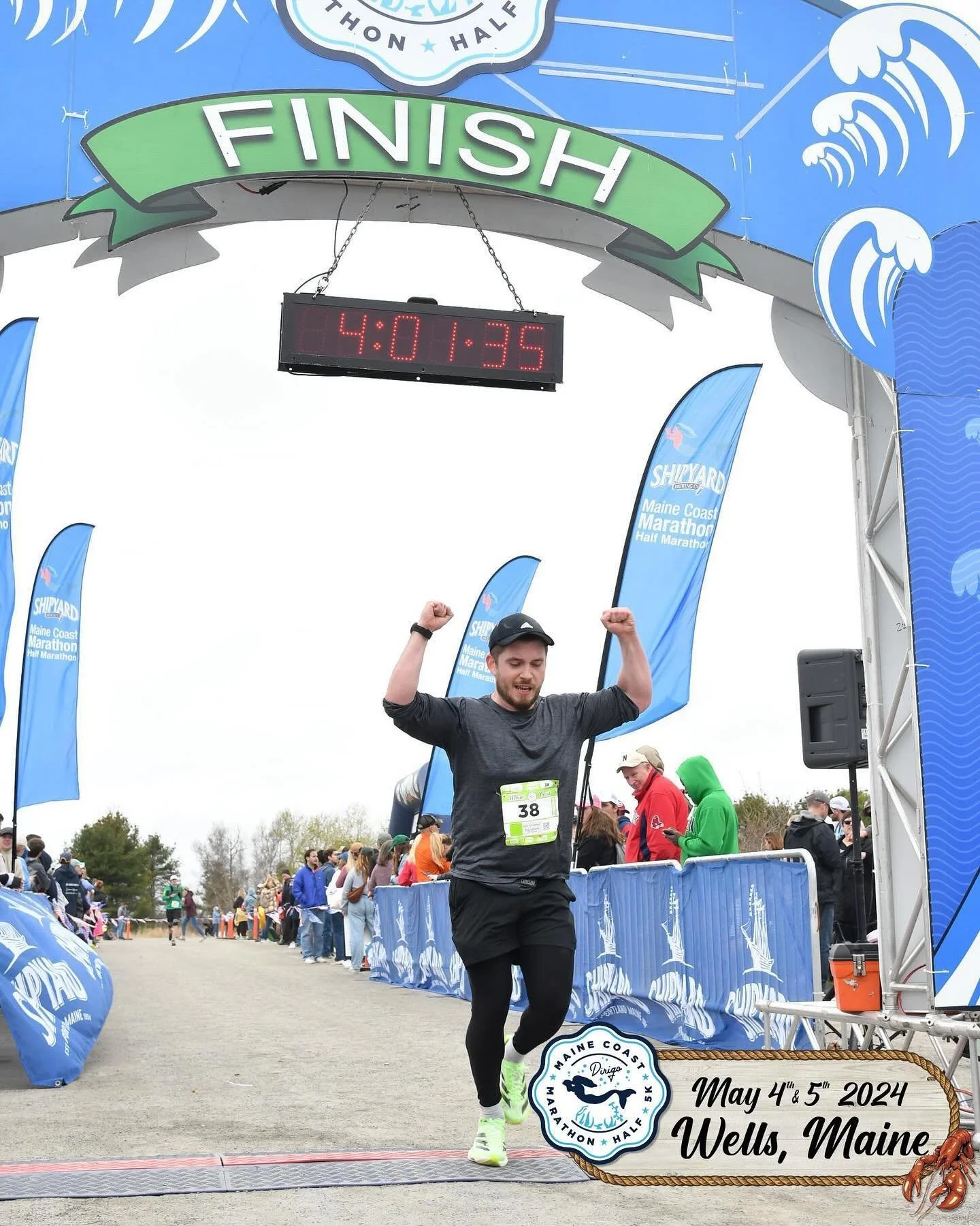 On May 3rd 2023, I bought my first pair of running shoes. My first run was 7 intervals of 1 minute running followed by 2 minutes of rest. As a former powerlifter with zero endurance training, even that was a struggle at the time. 

On May 5th 2024, I