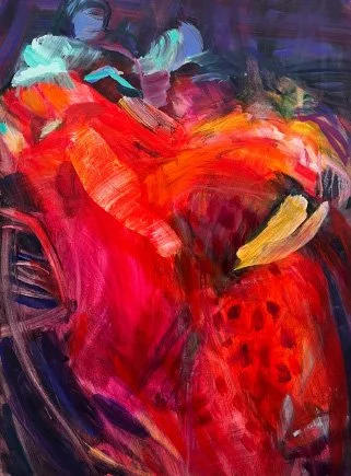 Turret
2025, oil on Arches oil paper
75 cm x 55 cm 
© Heather Ota