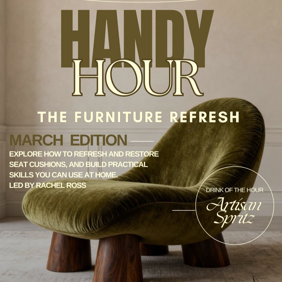 The Handy Hour: UPHOLSTERY 101