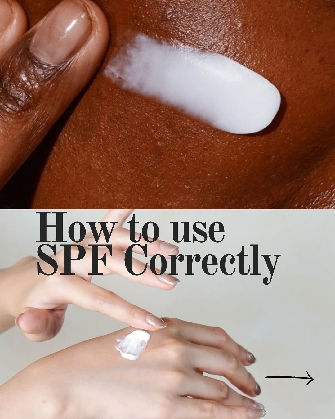 ☀️ SPF: Your Skin&rsquo;s BFF! 🧴✨

Did you know the right way to apply sunscreen makes all the difference? 👀
✅ Apply 15&ndash;30 mins before sun exposure
✅ Use 2 fingers&rsquo; worth for your face &amp; neck
✅ Don&rsquo;t forget ears, hairline, &am