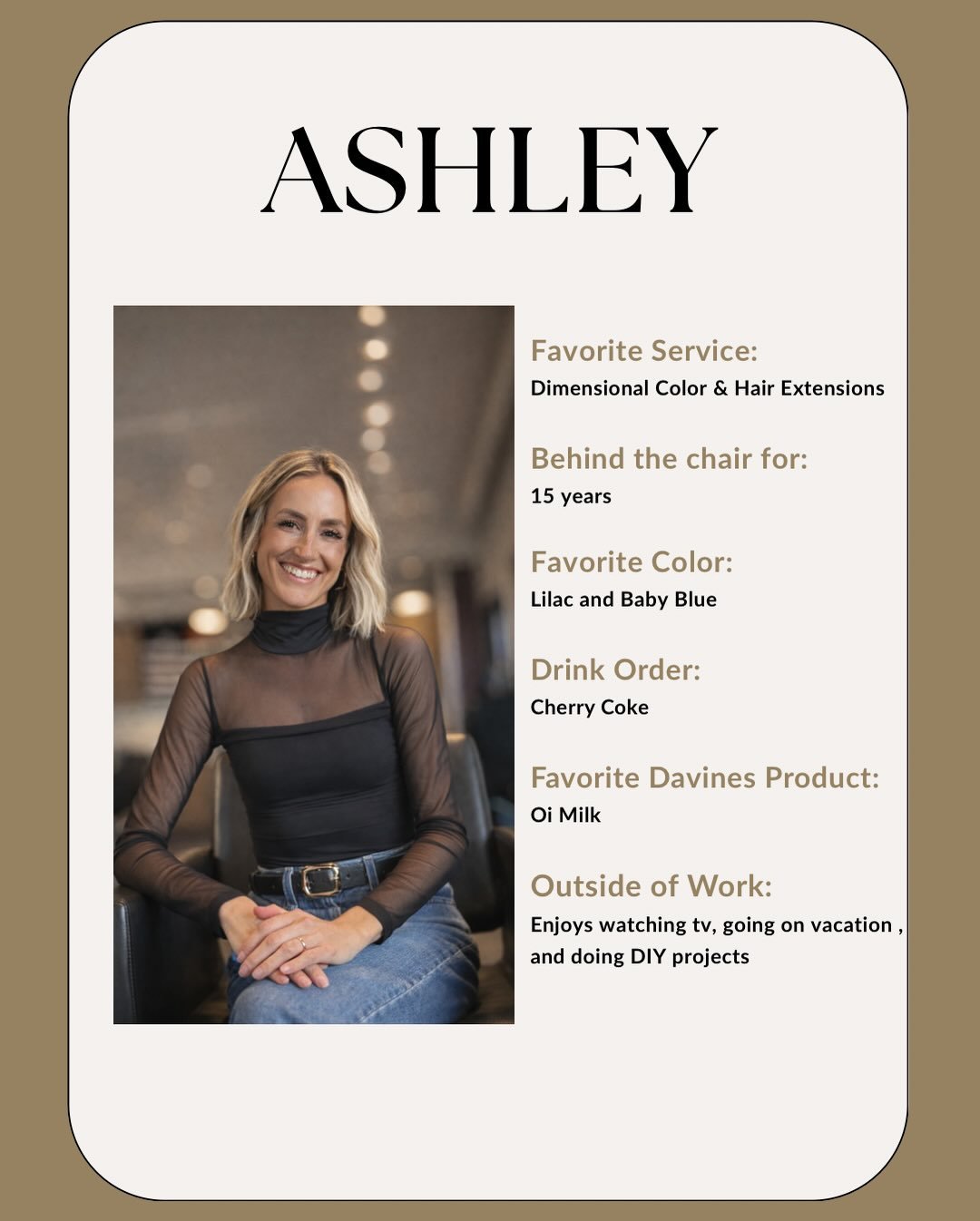 Today we celebrate the hearts behind the Beauty Lounge chairs 🤍

Our stylists are more than artists - they&rsquo;re listeners, confidence-builders, and the magic behind every transformation. This Stylist Appreciation Day, we&rsquo;re inviting you to