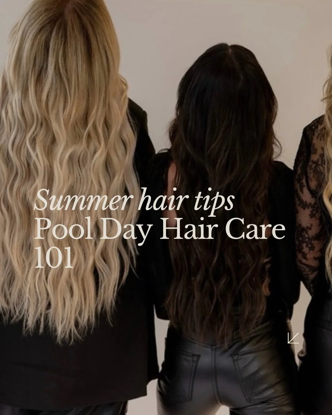 Pool days are better when your hair stays healthy too ☀️🏊&zwj;♀️

A few simple steps before and after swimming can help prevent dryness, tangles, and chlorine damage&mdash;especially for blondes, color-treated hair, and extensions.

Save this post f