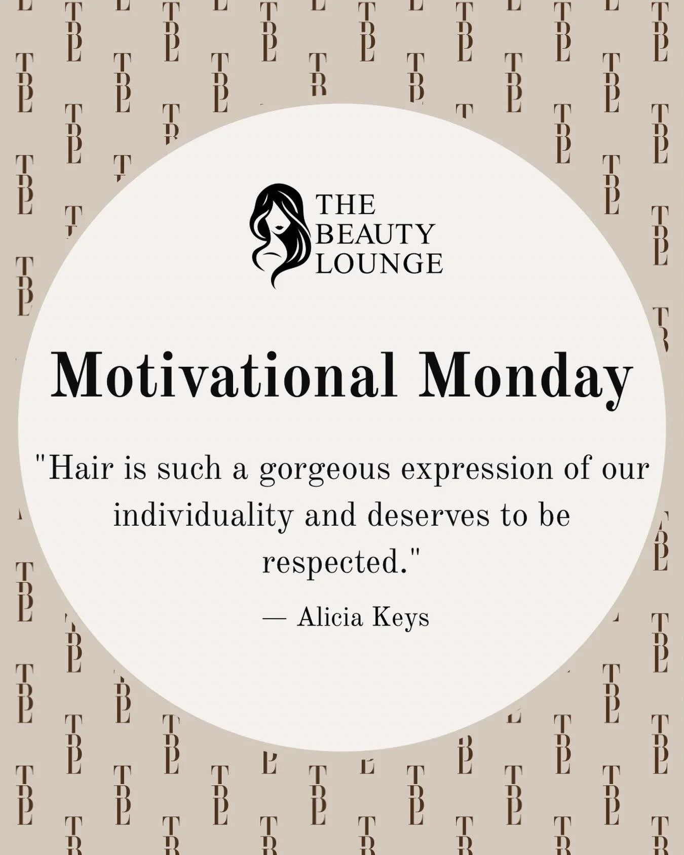 ✨ Motivational Monday ✨

Hair is so much more than color, extensions, or a fresh cut.

It&rsquo;s confidence before a big interview.
It&rsquo;s courage after a difficult season.
It&rsquo;s self-care in the middle of a busy life.
It&rsquo;s the remind