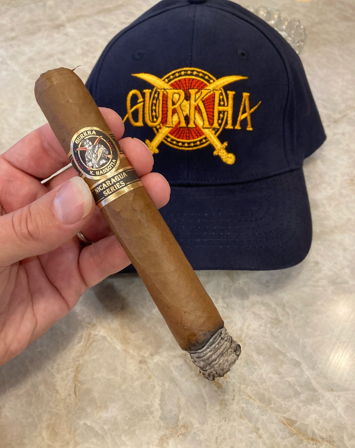 This week, our cigar of the week is Gurkha's Nicaraguan Series! Gurkha partnered with Aganorsa Leaf to create this all-Nicaraguan Cororjo blend. It's strong, but smooth - the perfect middle-ground for those used to Connecticut wrappers OR Maduro wrap