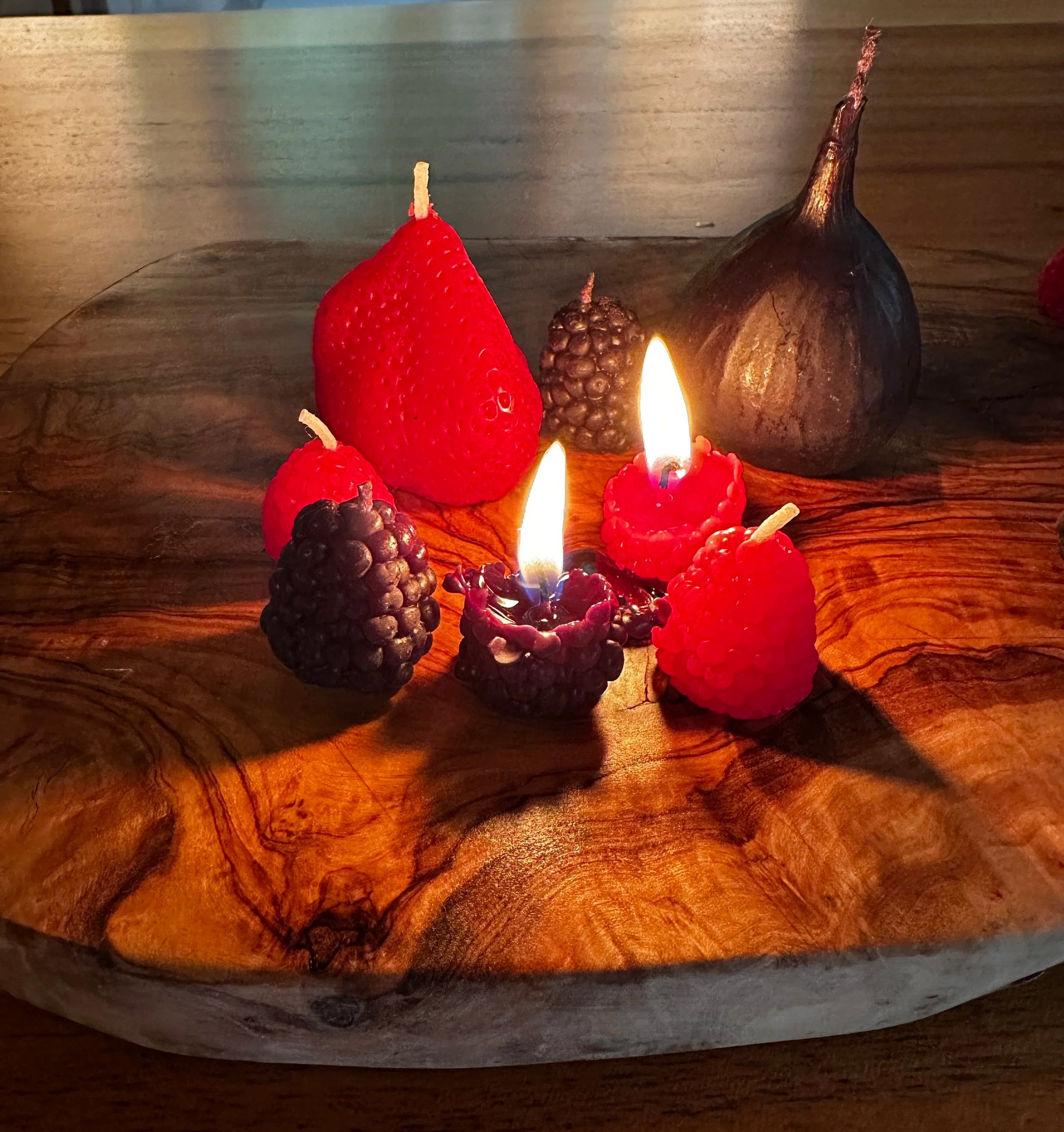 Black Berry Birthday Candles