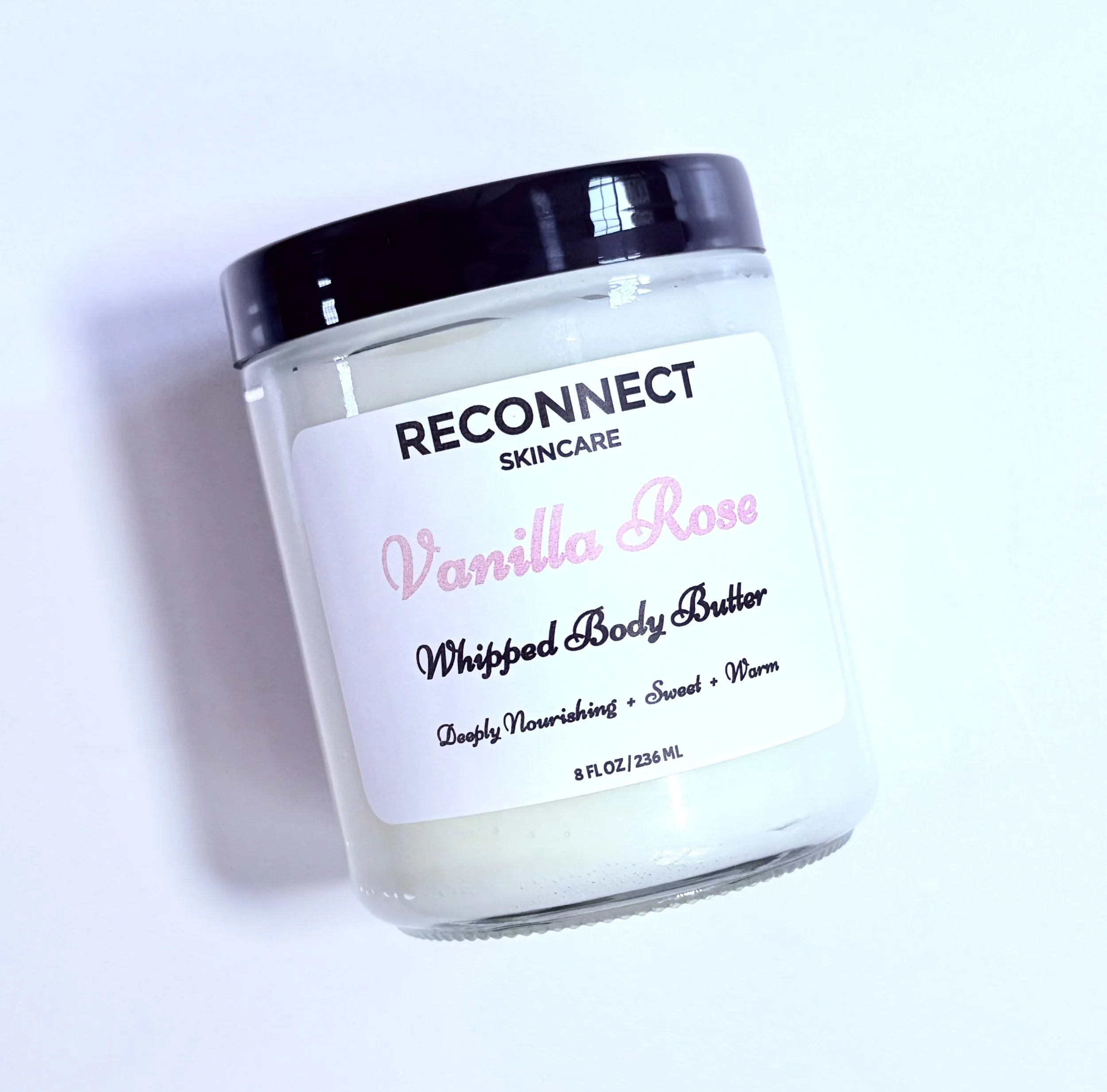 Vanilla Rose Body Butter  |  Shea  +  Mango  |  Hand Whipped  |  Vegan + Organic Ingredients