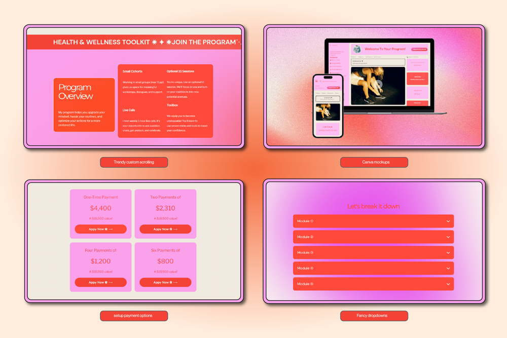 Premium Squarespace Templates — DUNA AGENCY