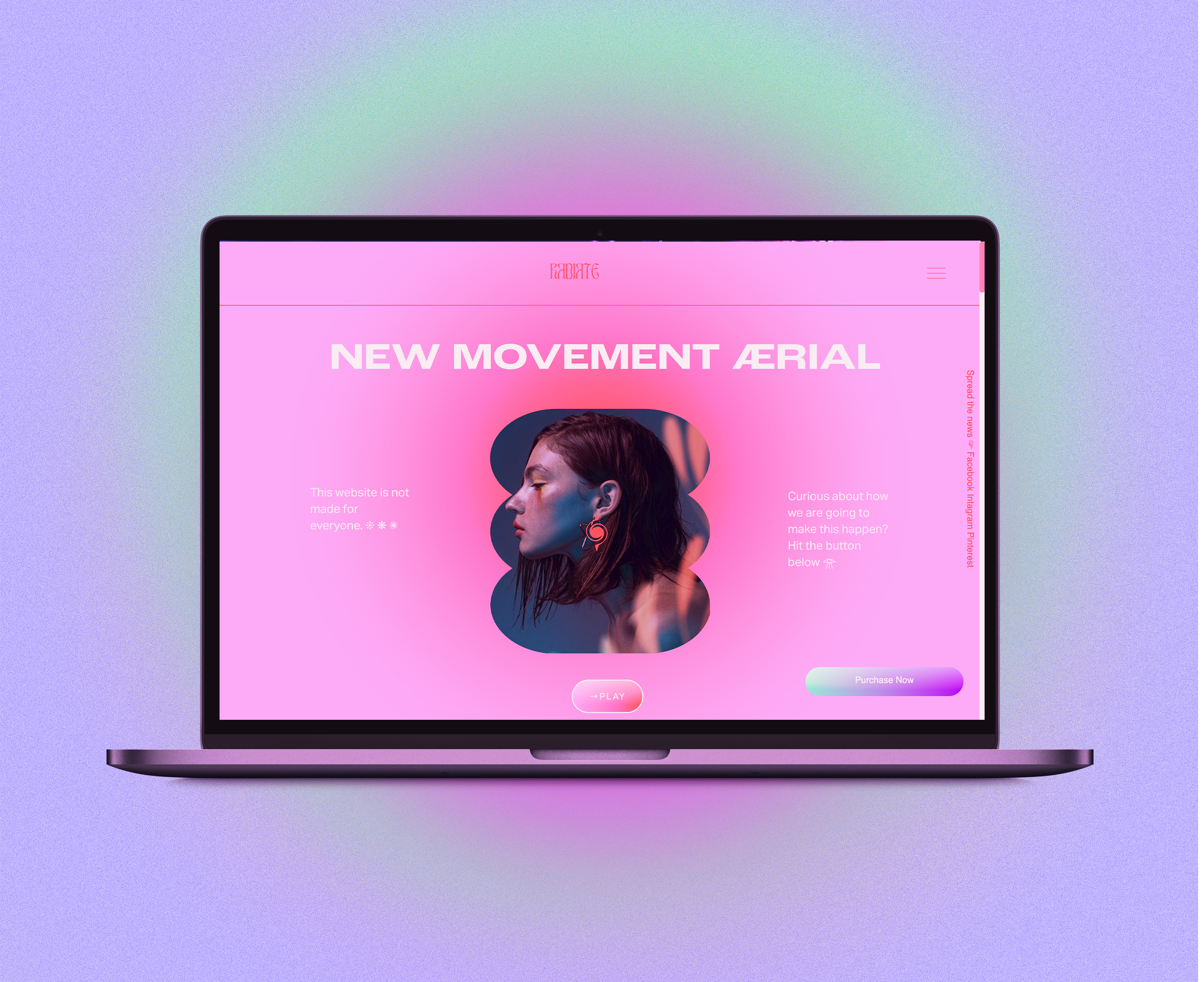 RADIATE Bundle - Premium Squarespace Template 7.1 + Thrive Cart full sales funnel
