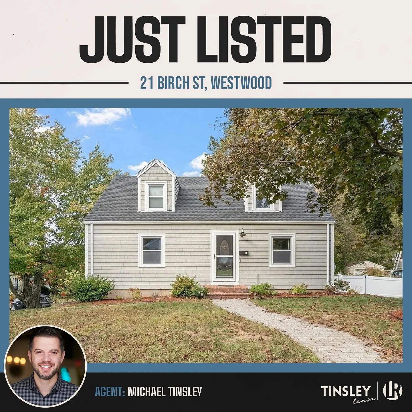 Just Listed in Westwood! 🏡✨
📍 21 Birch St, Westwood, MA 02090
💰 $989,000 
🛏 4 Beds | 🛁 LongwoodResidentialsq ft | 🌳 Lot approx. 8,850 sq ft 
Charming and updated Cape in a top Westwood neighborhood! Highlights include a sunny living room with