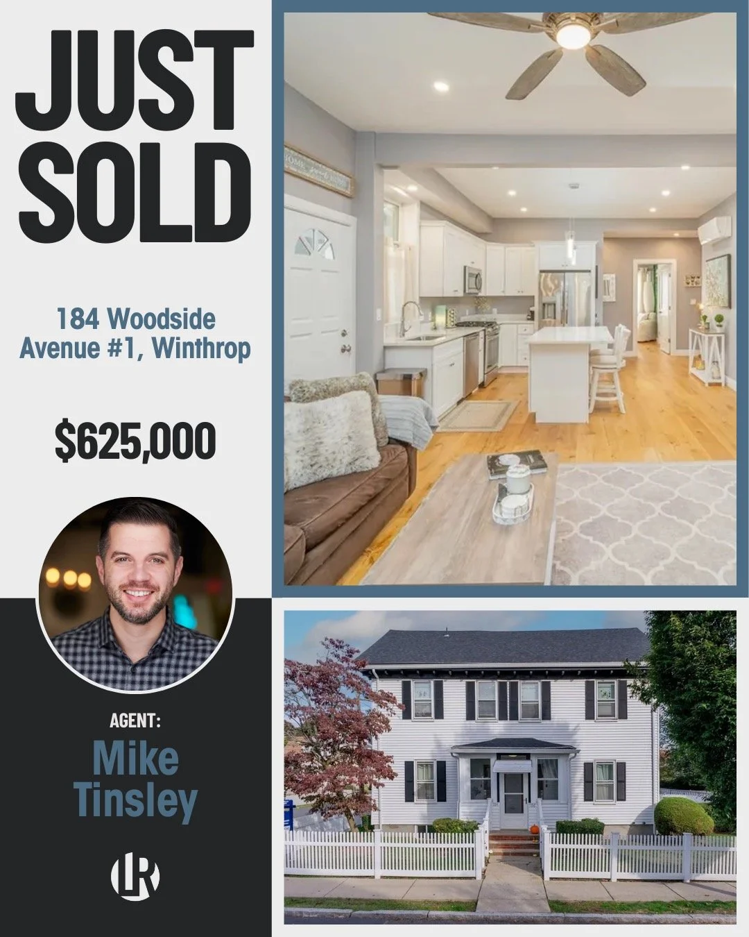 Just Sold in Winthrop! 🏡✨

📍 184 Woodside Ave #1, Winthrop, MA 02152
💰 Sold for $625,000
🛏 3 Beds | 🛁 1 Bath | 📐 1,138 sq.ft.

Beautifully renovated first-floor condo offering effortless coastal living in the heart of Winthrop. This sun-filled 