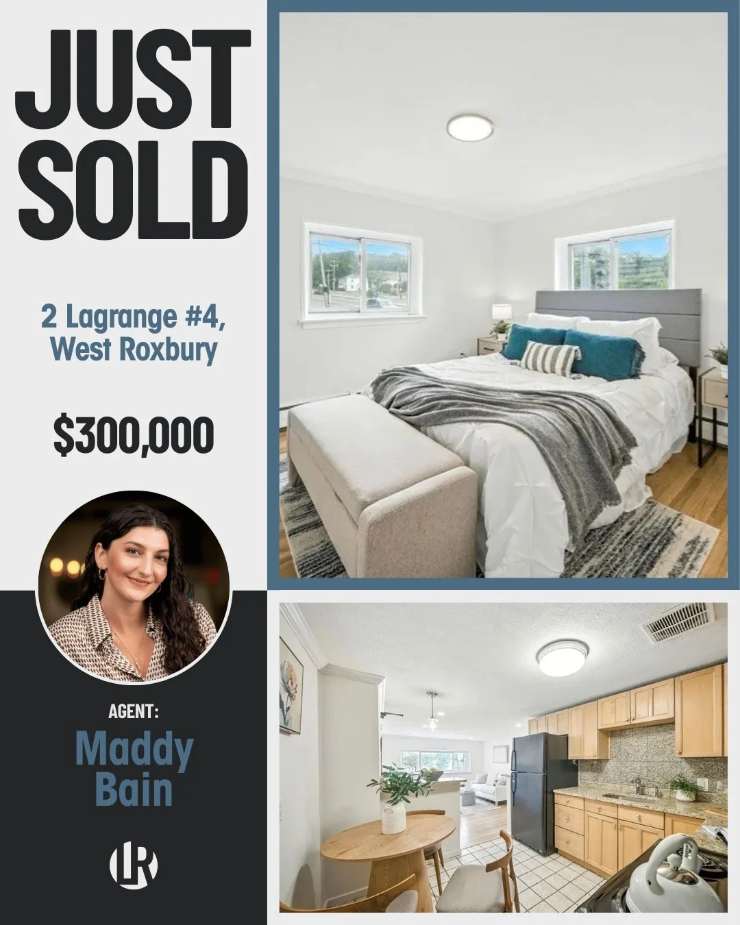 Just Sold in Boston! 🏡✨

📍 2 Lagrange St Apt 4, Boston, MA 02132
💰 Sold for $300,000
🛏 2 Beds | 🛁 1 Bath | 📐 575 sq.ft. 

Bright and efficient West Roxbury condo with a smart layout ideal for easy living. This 2-bed, 1-bath unit offered comfort