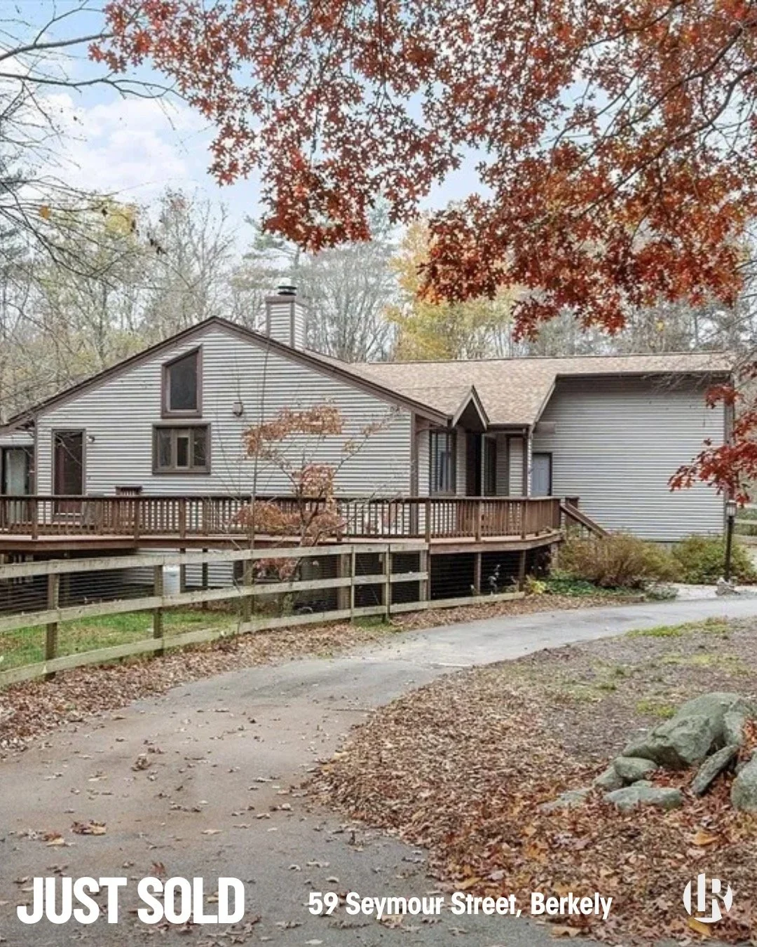 Just Sold in Berkley!&nbsp;🏡✨

📍 59 Seymour Street, Berkley, MA 02779
💰 Sold for&nbsp;$714,000
🛏 3 Beds | 🛁 3 Baths | 📐 2,371 sq.ft.&nbsp;

Contemporary ranch set on a stunning 6.7-acre wooded parcel with a circular drive, wraparound deck, and 