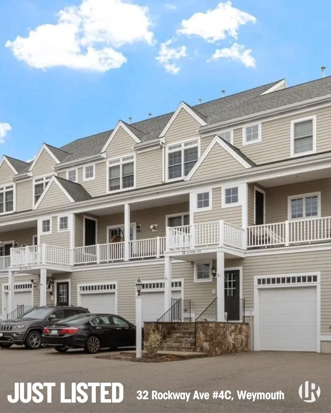 Just Listed in Weymouth! 🏡✨

📍 32 Rockway Ave #4C, Weymouth, MA 02188
💰 Offered at $625,000
🛏 2 Beds | 🛁 2.5 Baths | 📐 1,748 sq.ft.

Beautifully maintained townhouse-style condo offering modern living and flexible space in a highly convenient c