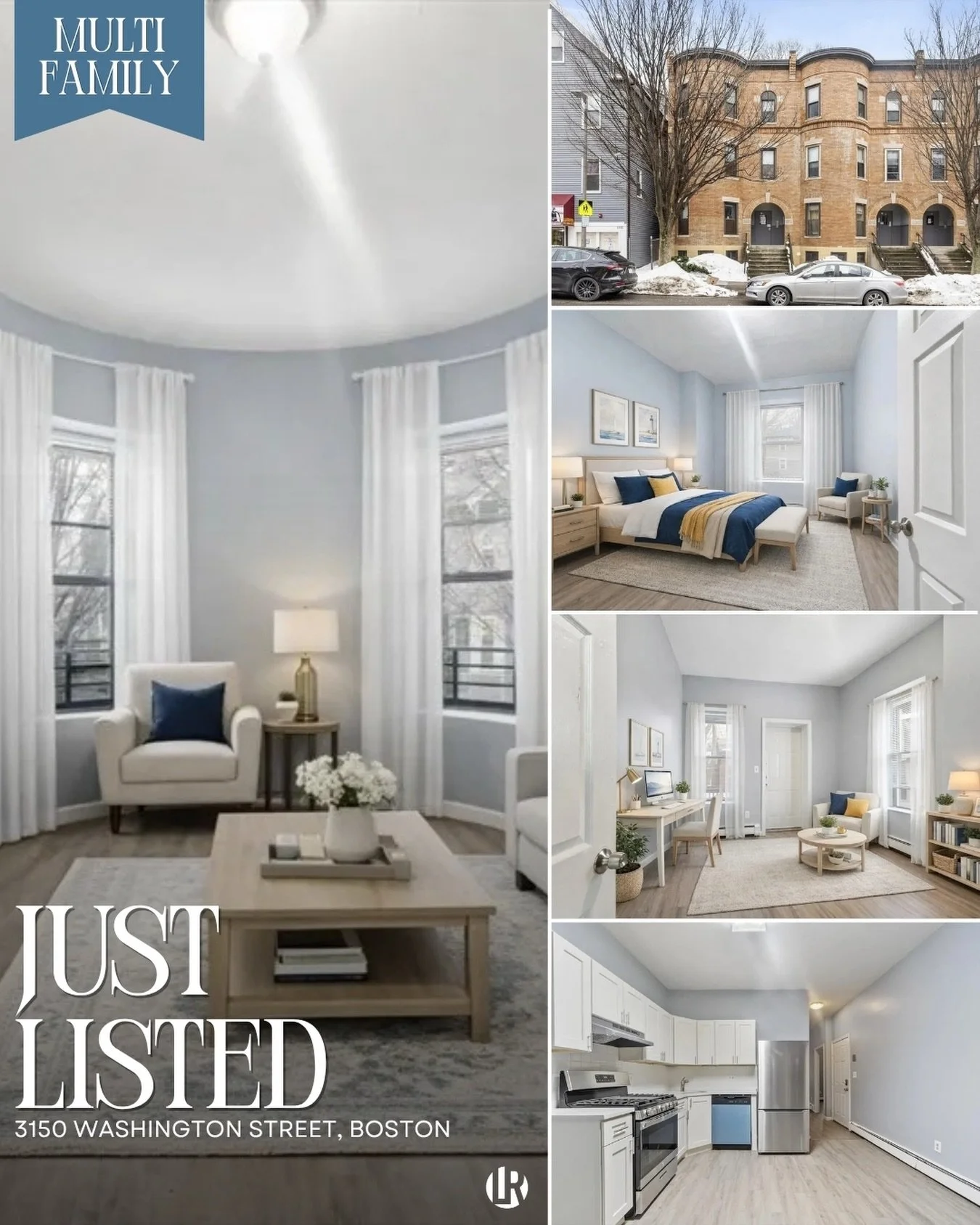 Just Listed in Jamaica Plain! 🏡✨
📍 3150 Washington St, Boston 💰 $1,325,000 🛏️ 8 Beds | 🛁 4.5 Baths

Attention investors and owner-occupants! Exceptional turnkey brick three-family in the heart of Jamaica Plain featuring two expansive 3-bedroom u