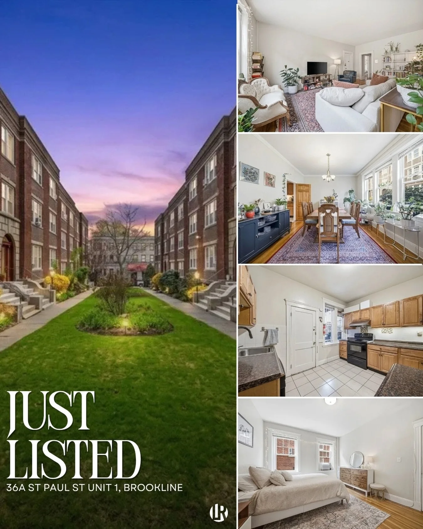 Just Listed in Brookline! 🏡✨
📍 36A St Paul St Unit 1, Brookline 💰 819,000 🛏️ 2 Beds | 🛁 1 Bath

Spacious and sun-filled 2-bedroom, 1-bath condo in an unbeatable Brookline location, set on the raised first floor of a classic brick building with a