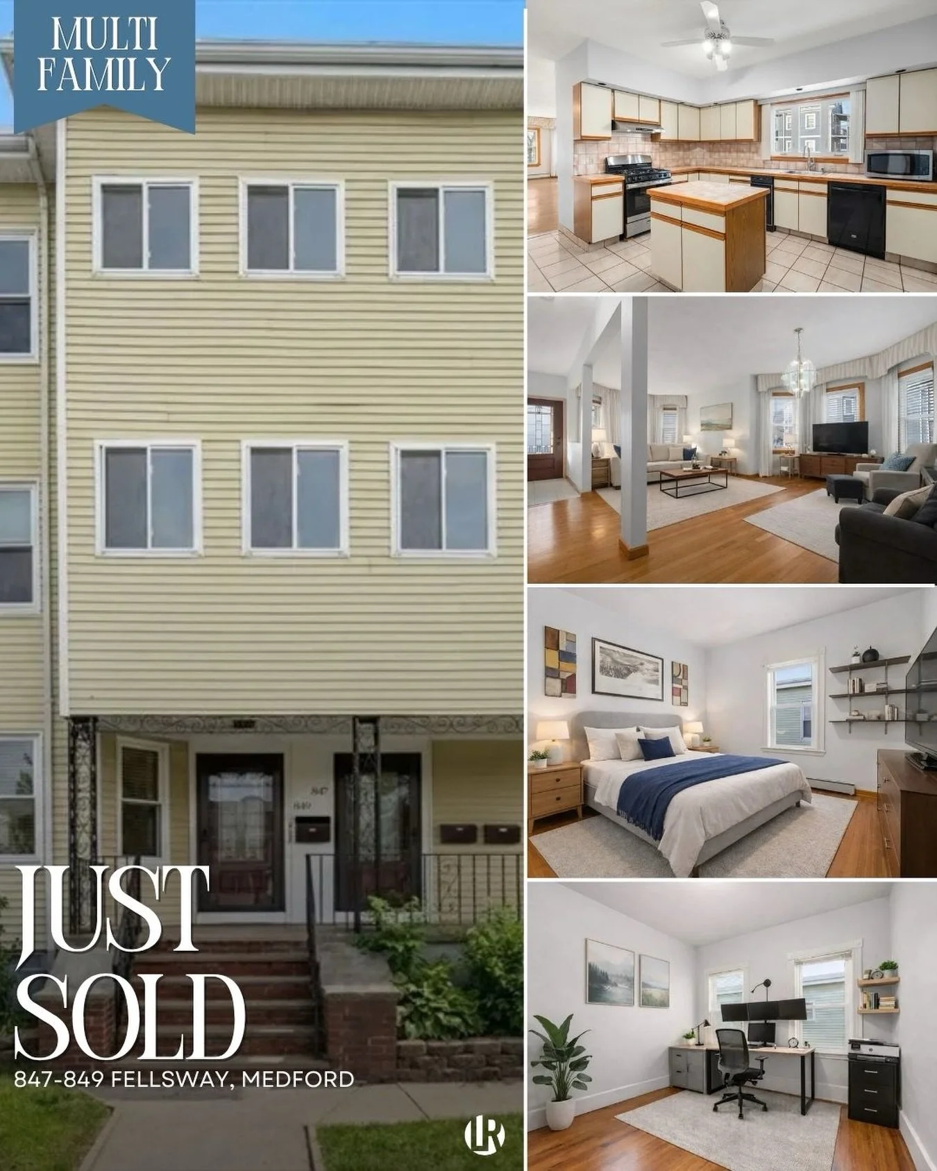 Just Sold in Medford! 🏡✨

📍 847-849 Fellsway, Medford, MA
💰 1,515,000
🏢 3 Units | 🛏️ 8 Beds | 🛁 4 Baths 

Exceptional multi-family opportunity now closed! This well-maintained 3-family property offered 4,086 square feet of living space across t
