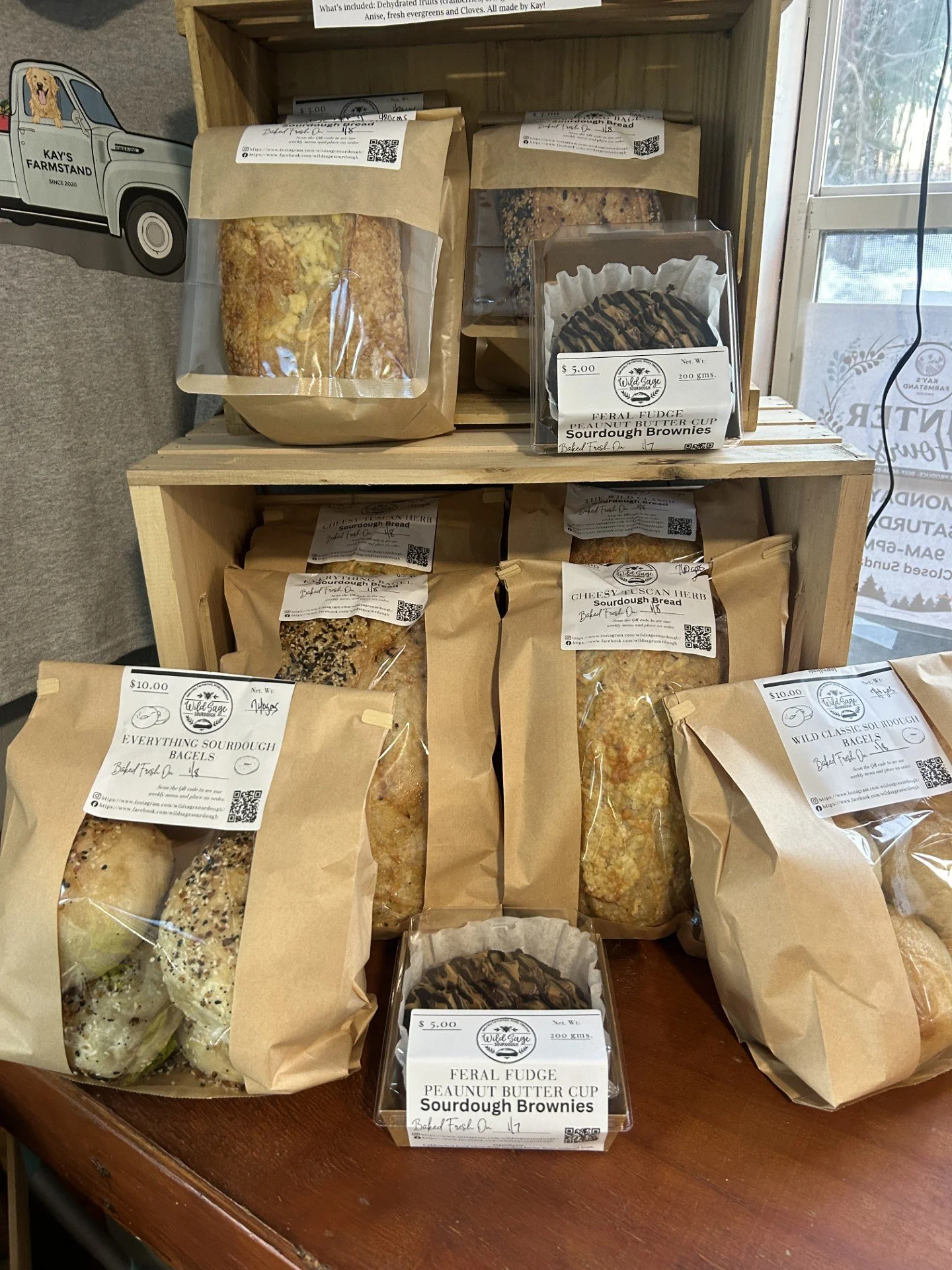 Sourdough Breads &amp; Baked Goods
