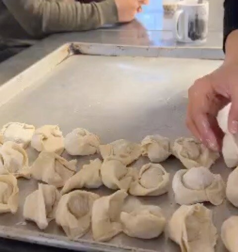 Happy Lunar New Year (the year of the wood dragon 🐉) Our students and staff had a wonderful time this Saturday making soup wonton dumplings!🥟