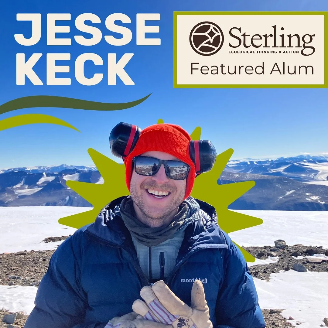 🎉We are excited to feature Sterling College Alum, Jesse Keck, from the class of 2016. 🎓Jesse graduated with a B.A. Degree in a Self-Designed major in Farm and Forest Stewardship. He currently works as a Wilderness EMT with MaineHealth and as a seas