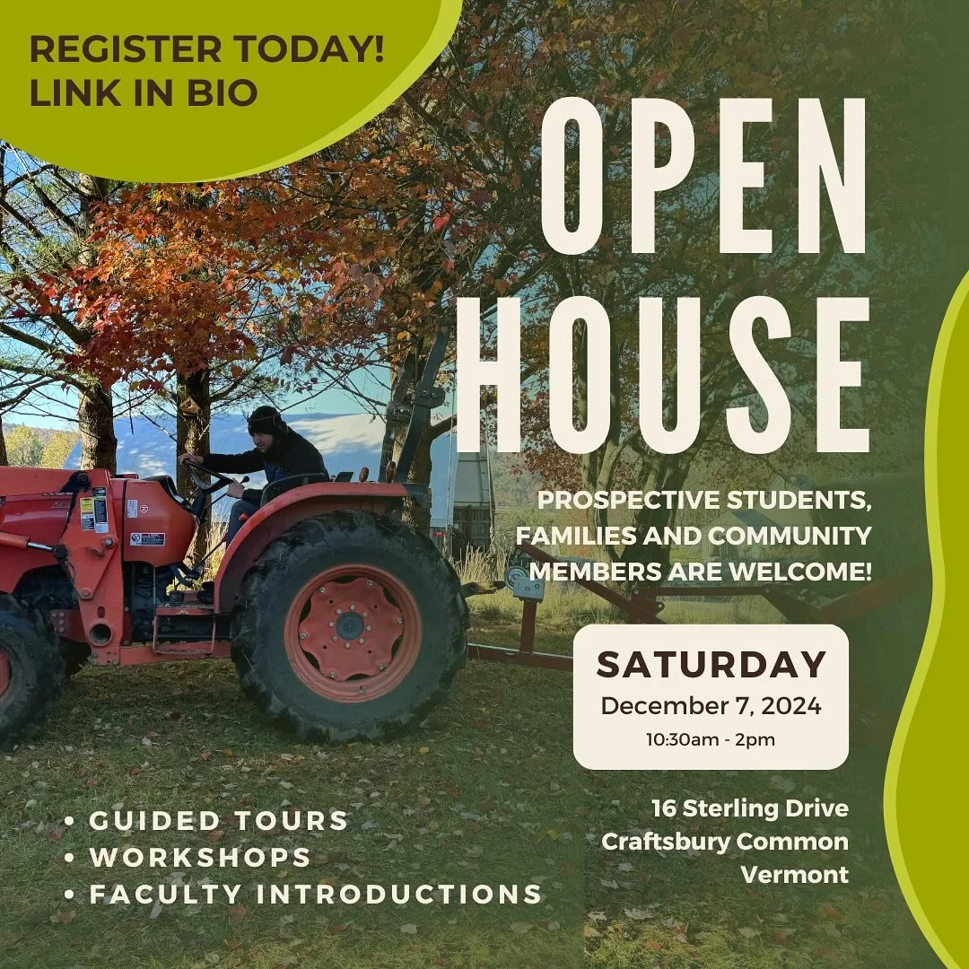 🧐 Curious to learn more about Sterling College? 🏡Join us for Open House on December 7 from 10:30am - 2pm. Sign up at the registration link in our bio or visit: https://bit.ly/SterlingOpenHouse ✈️ Travel support and accommodations are available.&nbs
