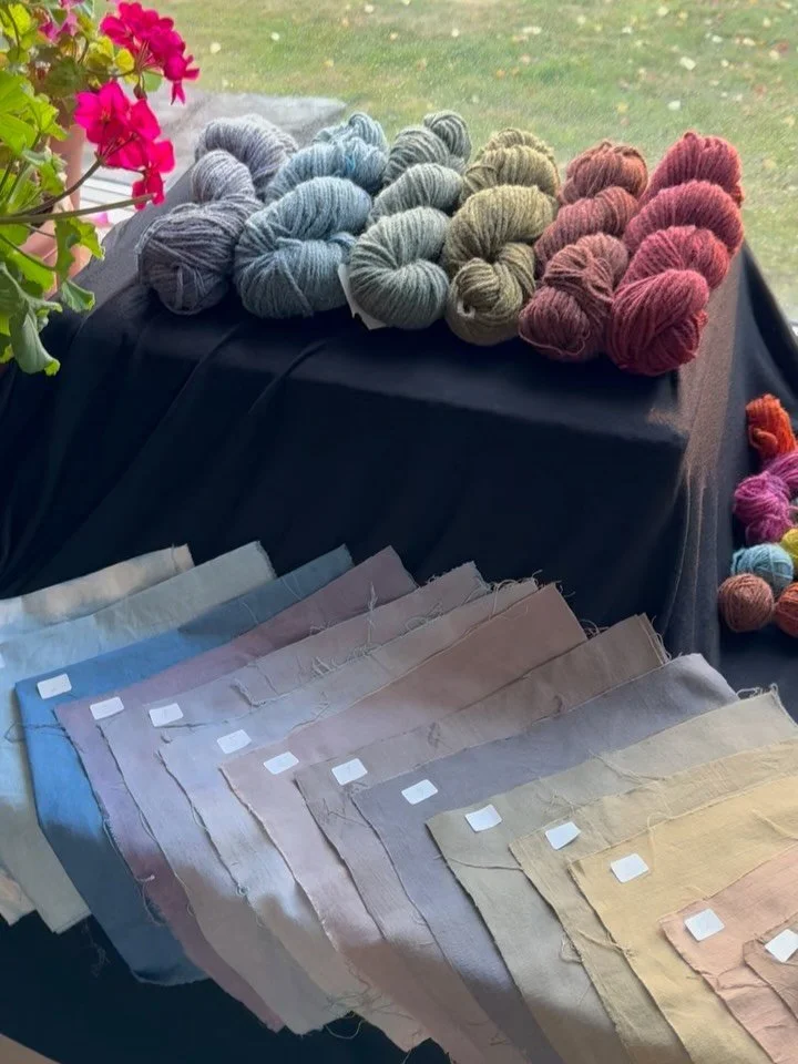 🧶 We&rsquo;re thrilled to share some outstanding work from Natural Dyes and Dyeing students. Their work will be exhibited in December at our annual Wood and Art show. Stay tuned for more on that in the months ahead!

🌸 Natural Dyes and Dyeing is a 