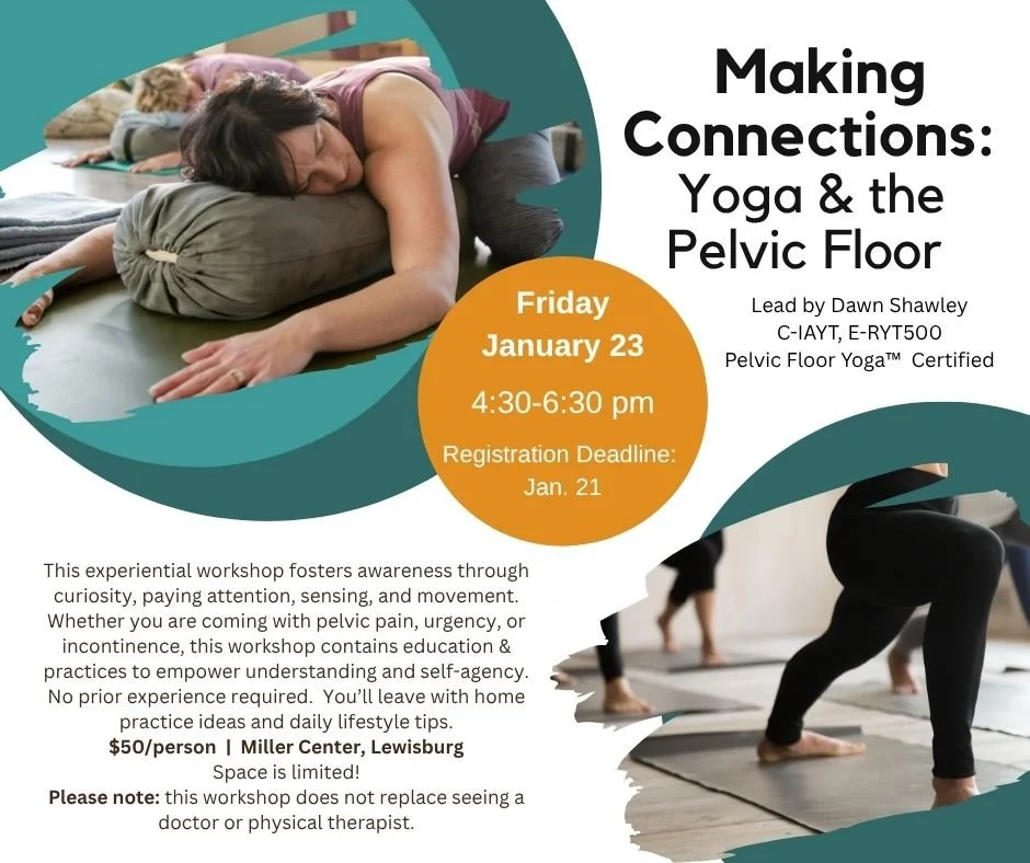 Making Connections: Yoga &amp; Pelvic Health