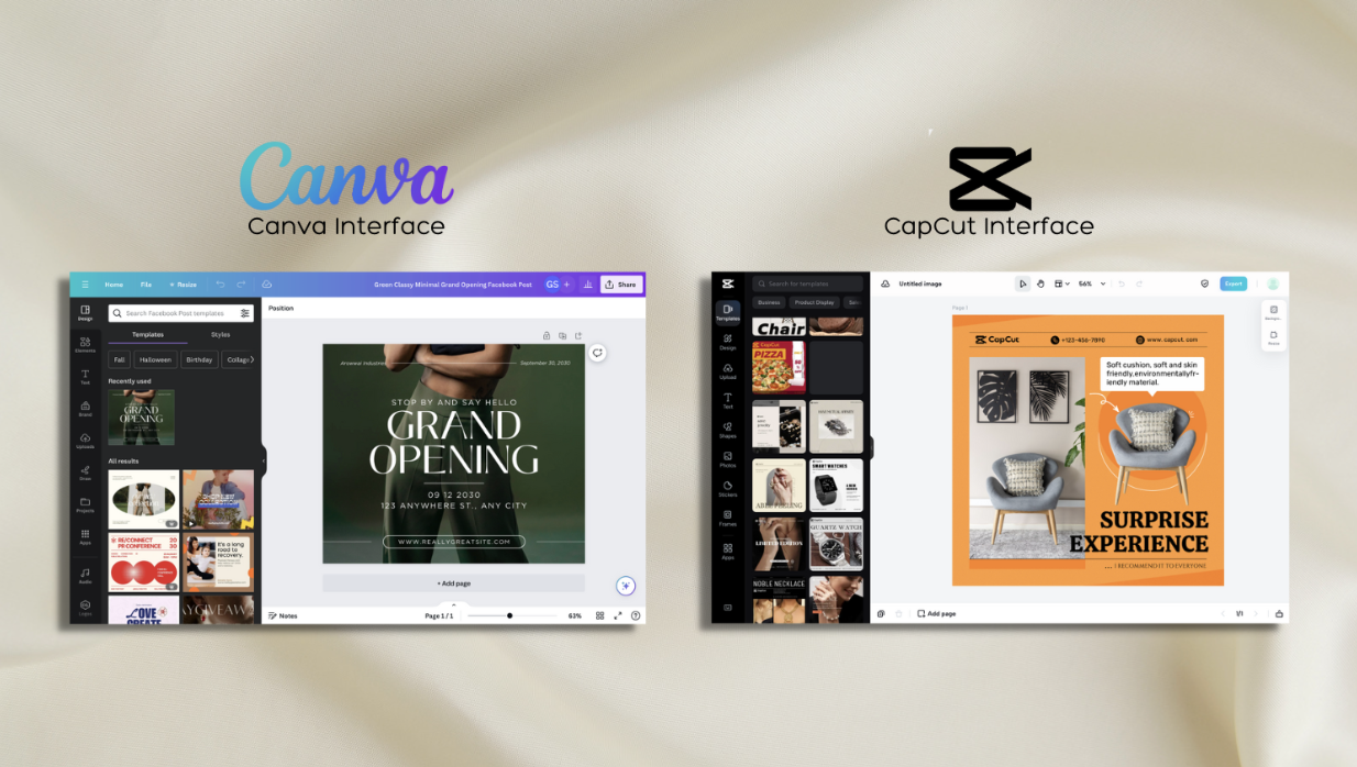 CapCut vs. Canva - Which Graphic Design tool is better?