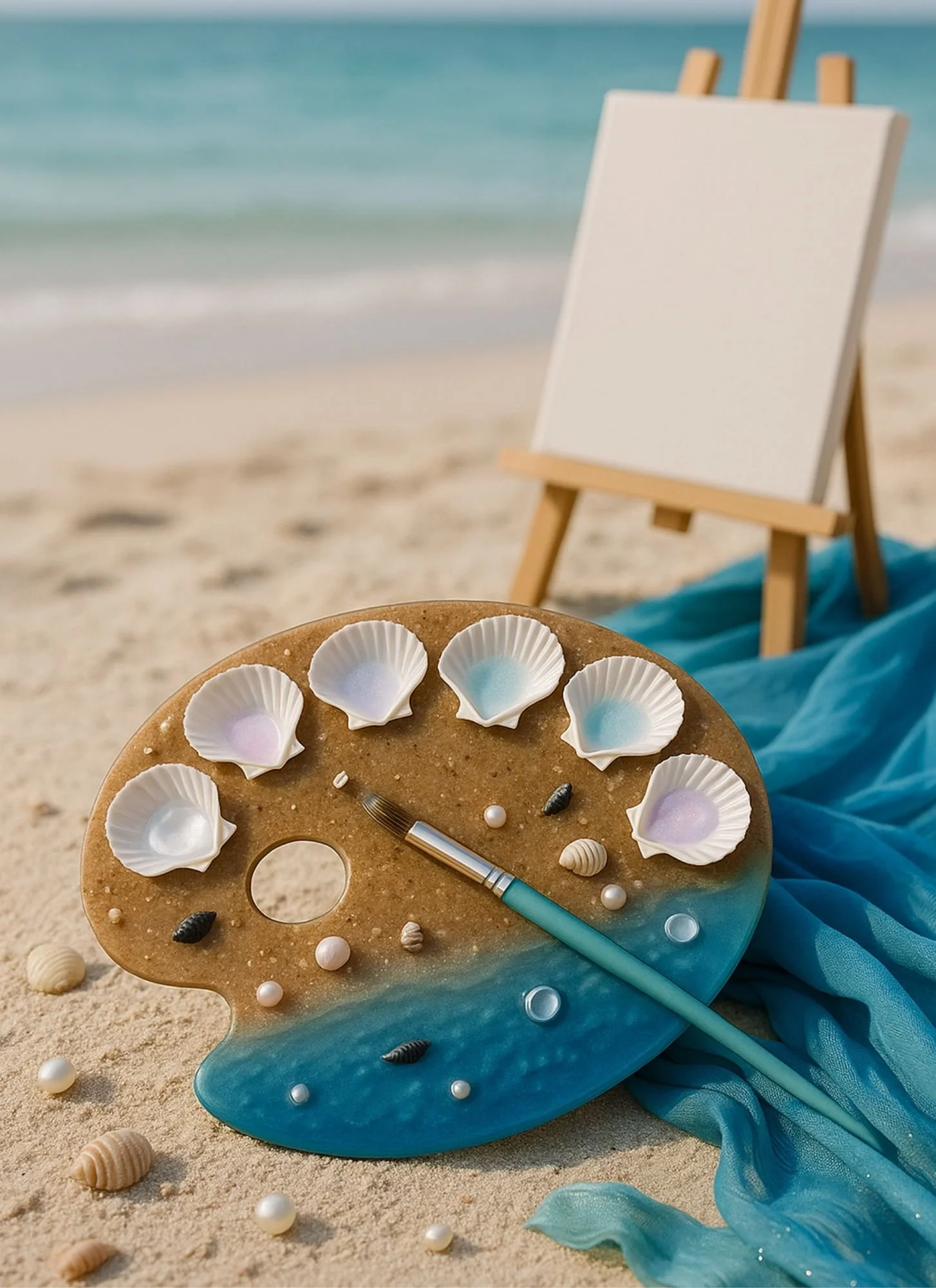 Mermaid Paint Palette