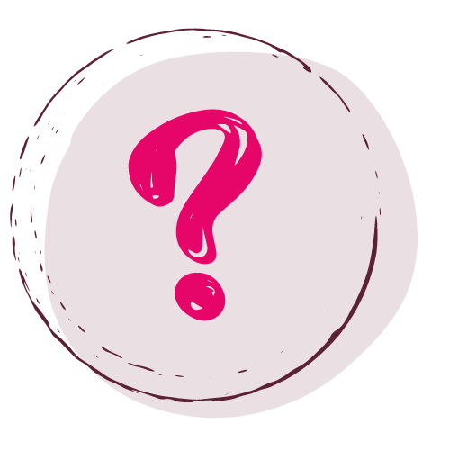 Question Mark Icon Light Pink - Fear of presenting