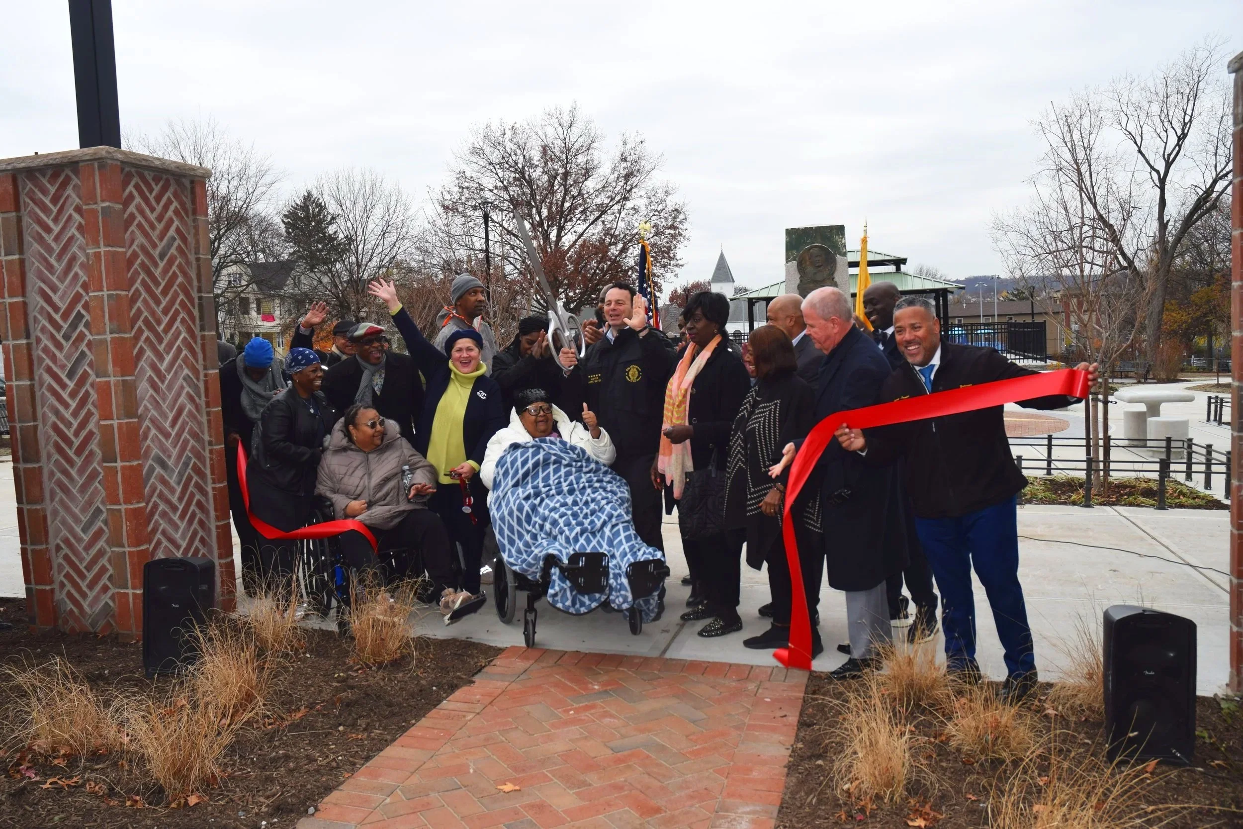 Ribbon Cutting Ceremony for former Councilwoman Vera Ames Garnes