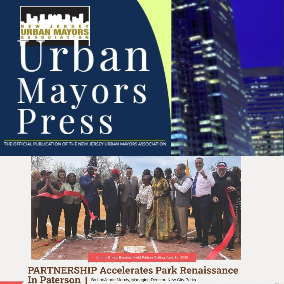 NCP's partnership with the @cityofpatersonnj on Westside Park was recently featured in the spring issue of @thejswatsoninst's New Jersey Urban Mayors Press. 

After many years of collaborative effort, renovation work on Westside Park is nearing compl