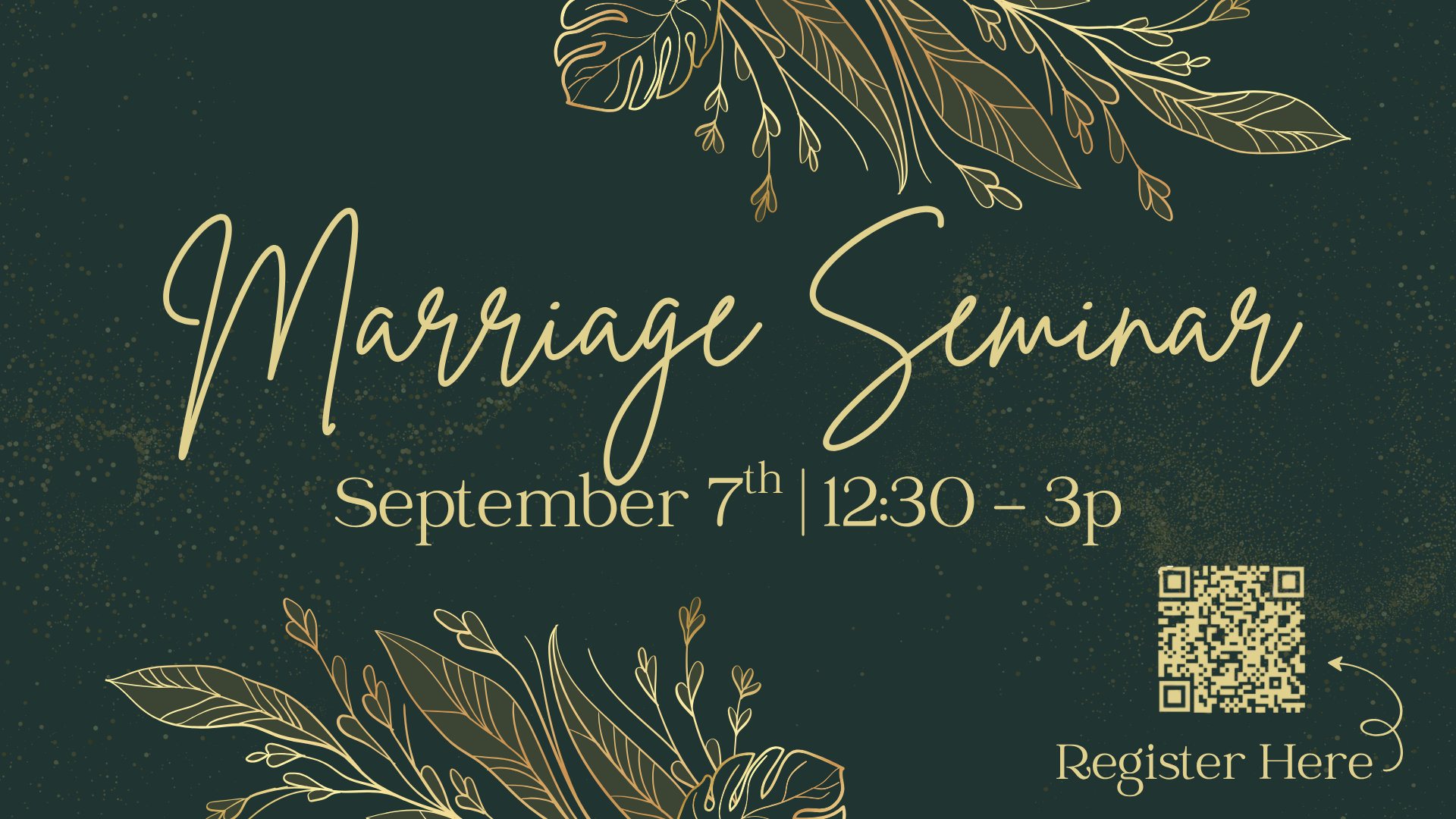 Marriage Seminar