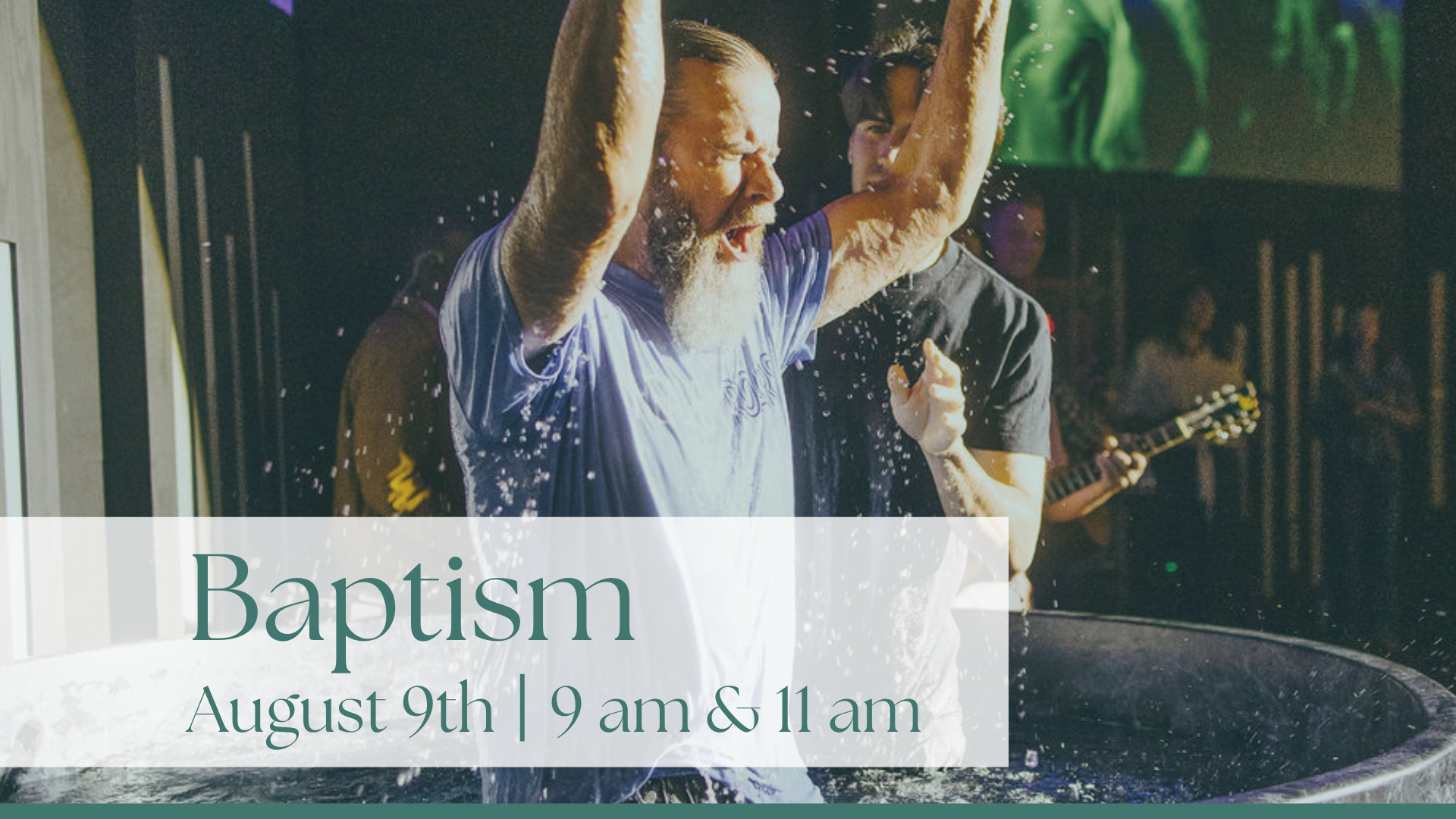 Baptism Sunday