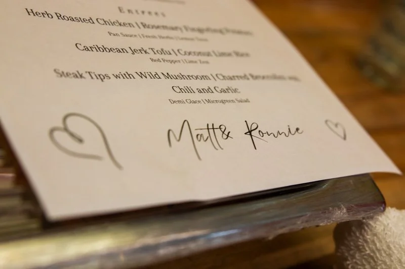 Planning a wedding? Our team will happily work with you to create a menu that you and your guests will remember.