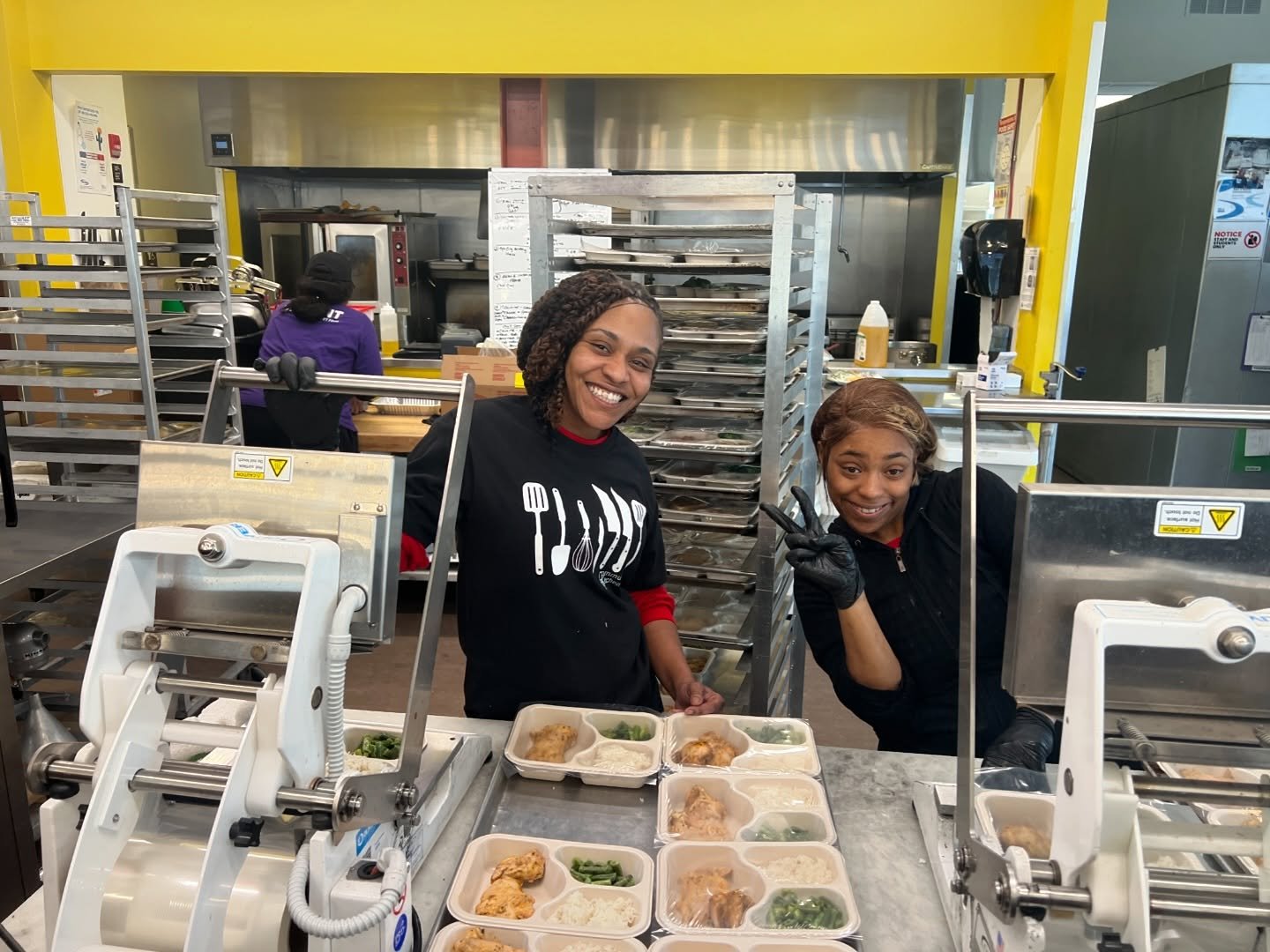A little sneak peek #InTheCKPKitchen this past week. 

Students split their time training in the kitchen, learning in the classroom (Culinary Math, thanks to our partnership with @literacypittsburgh, and Restaurant Ready), and Tier 2&rsquo;s were in 