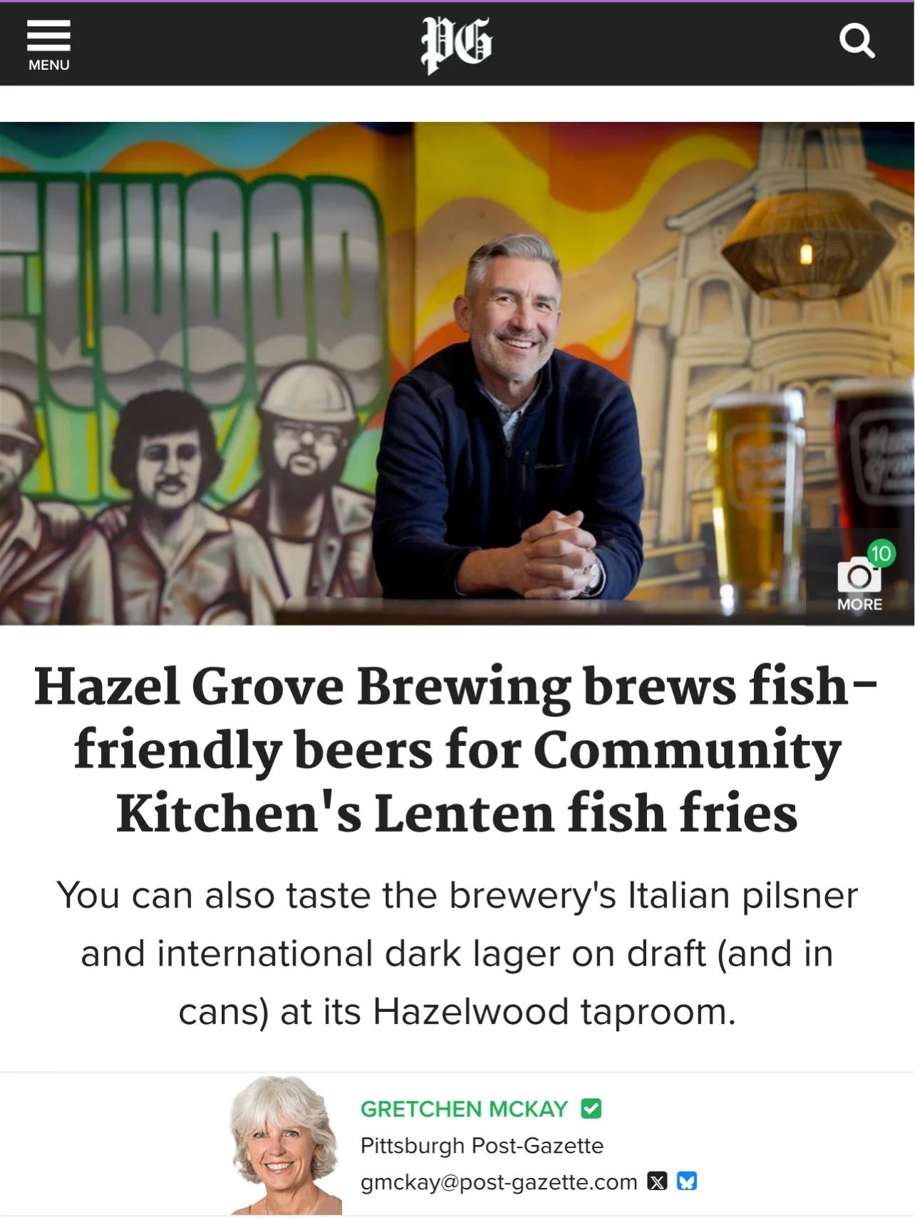 The cat&rsquo;s out of the bag! (Though, if you regularly follow our Stories, you likely saw the hints.)

We got together with our friends at @hazelgrovebeer to create not one, but TWO BEER COLLABORATIONS!🍻🙌🏼

These two beers will be launching on 