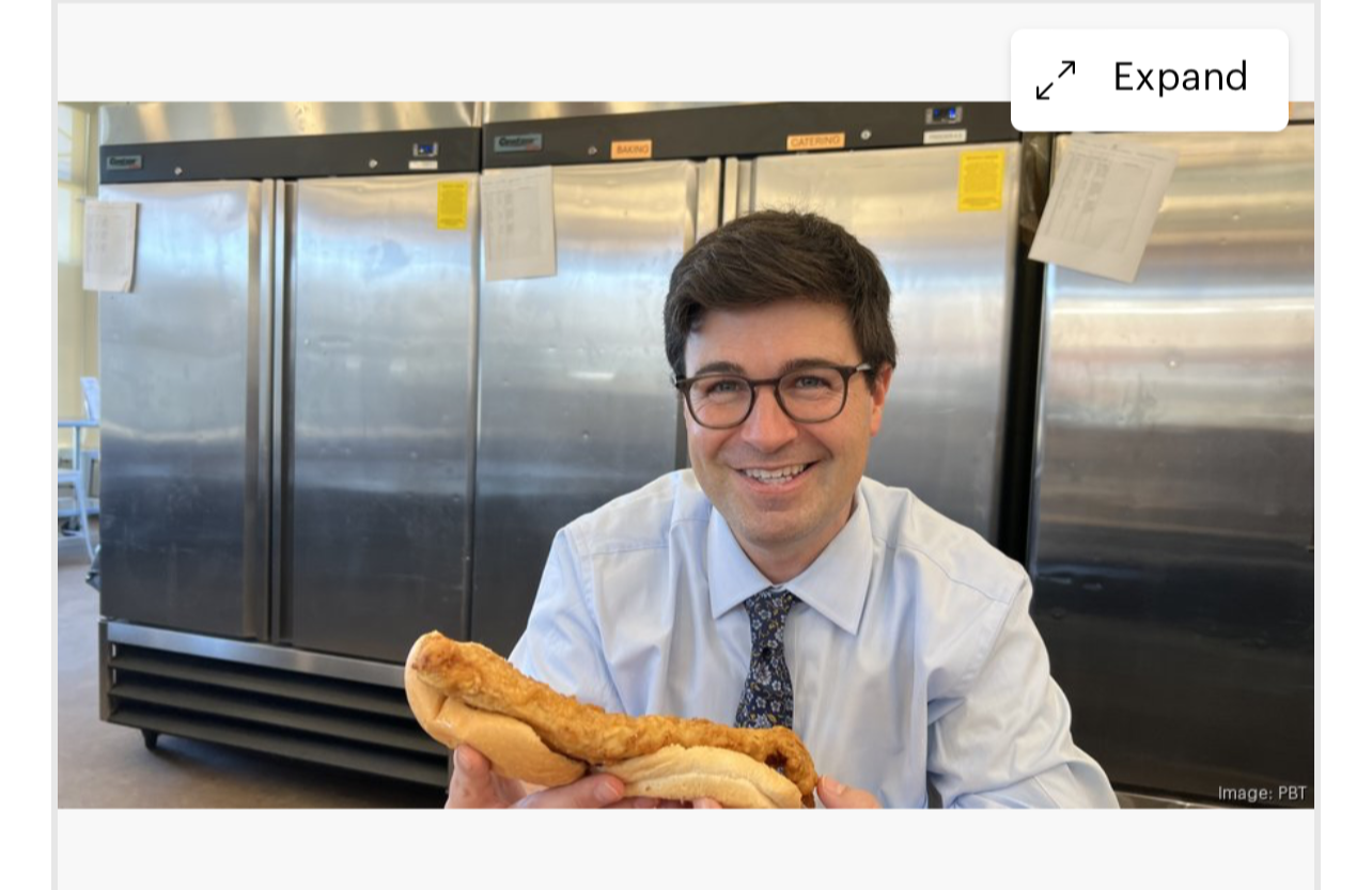 Pittsburgh Business Times | Fish Sandwich Chronicles: Mayor Corey O'Connor visits Community Kitchen