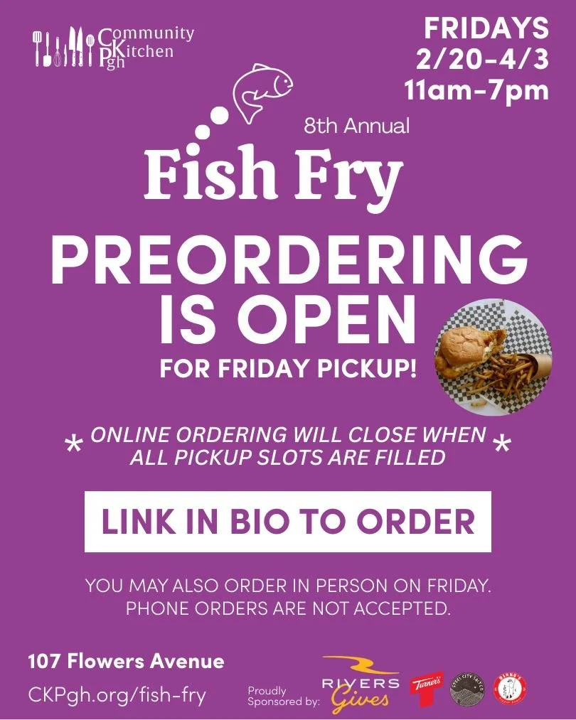 ONLINE ORDERING IS OPEN for the second to last Fish Fry of the year! Can you believe we're down to the final two?!?! 

It has been such an incredible Fish Fry season for us and we have all of YOU to thank! Your incredible support this year has made a