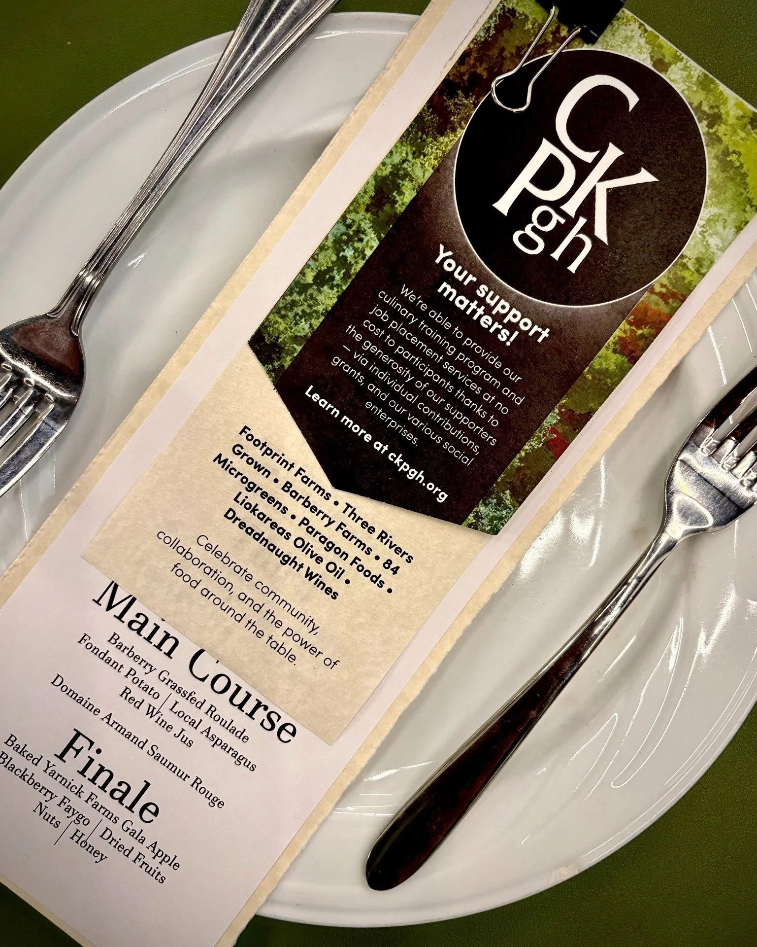 Today is the day! Grab your ticket before 5:00pm for a night to celebrate local food and flavors. Join us! Grab a ticket in the link in bio.

Farm to Fork | 5:30pm - 8:00pm | CKP 107 Flowers Avenue
