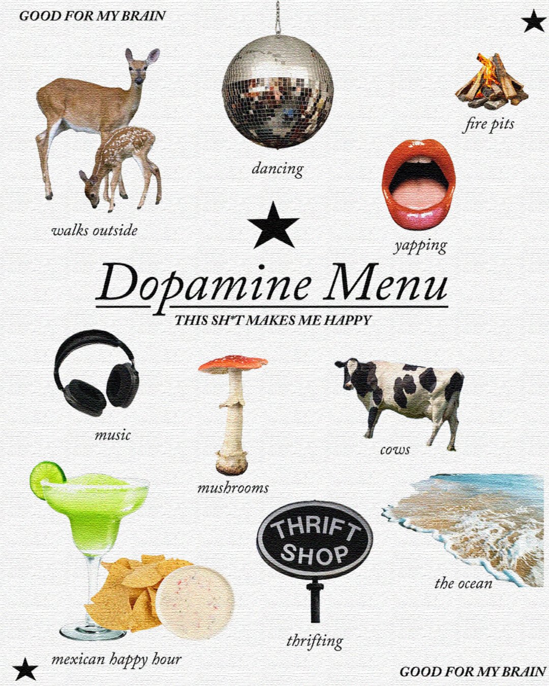 Dopamine Menu