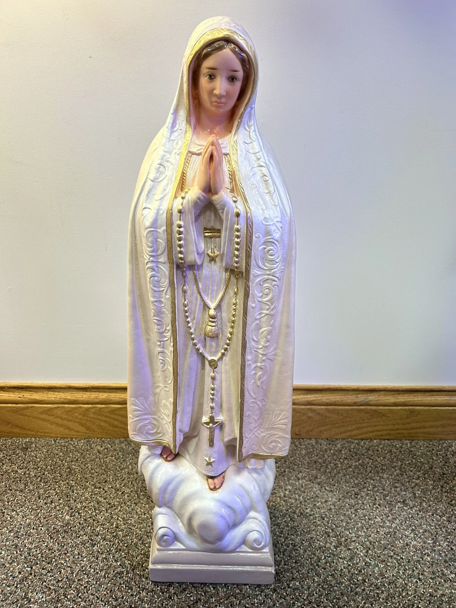 Our Lady of Fatima Outdoor Statue