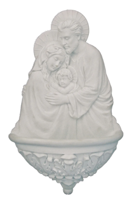 Holy Family Holy Water Font