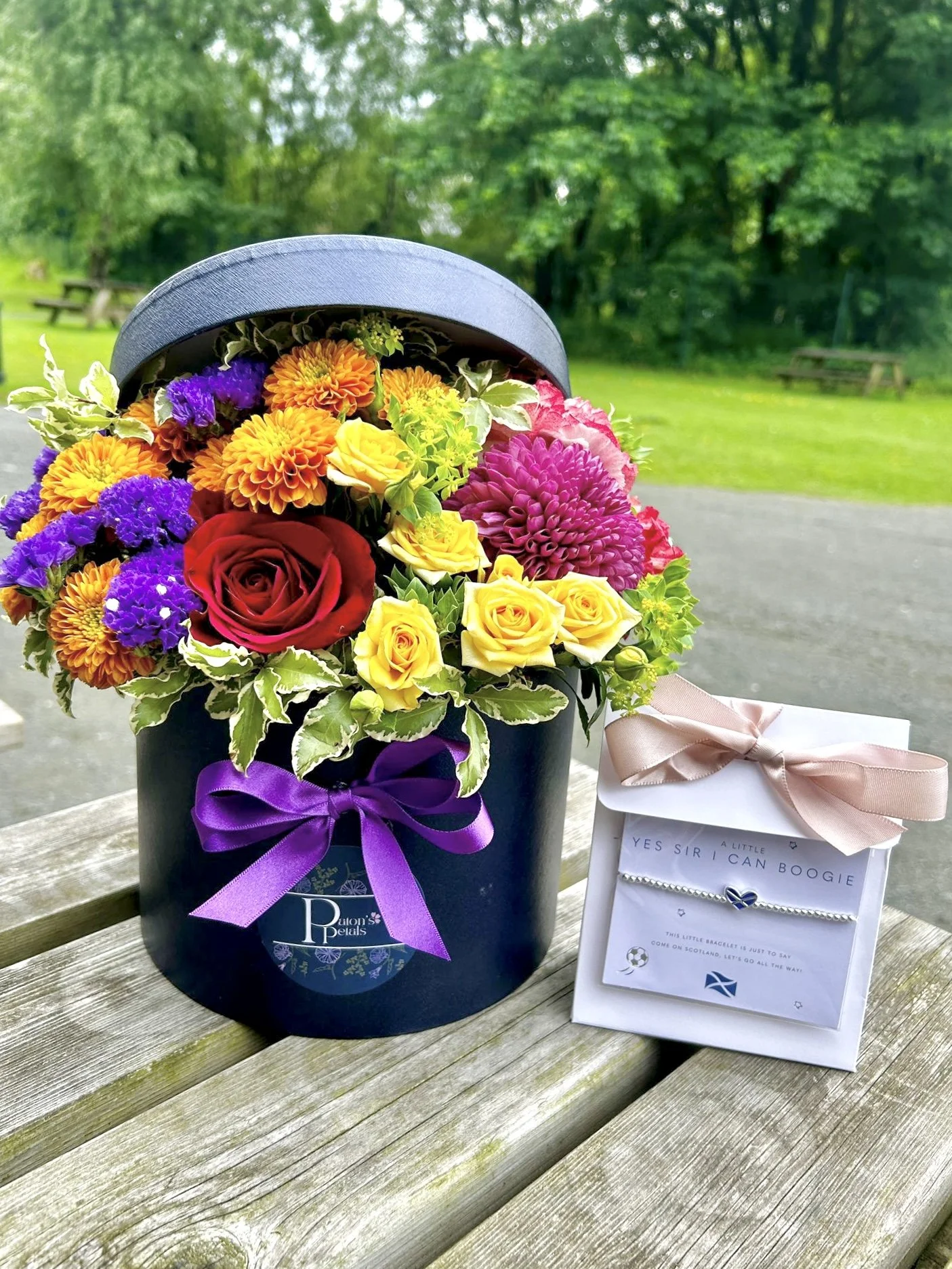 World cup Hatbox arrangement