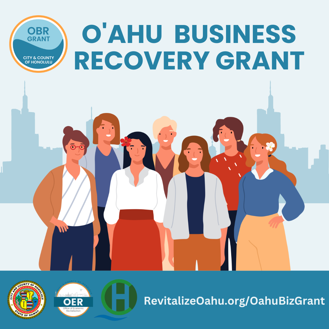 City and County of Honolulu, Chamber of Commerce of Hawaii to Launch Oʻahu Business Recovery Grant Program on January 30, 2023