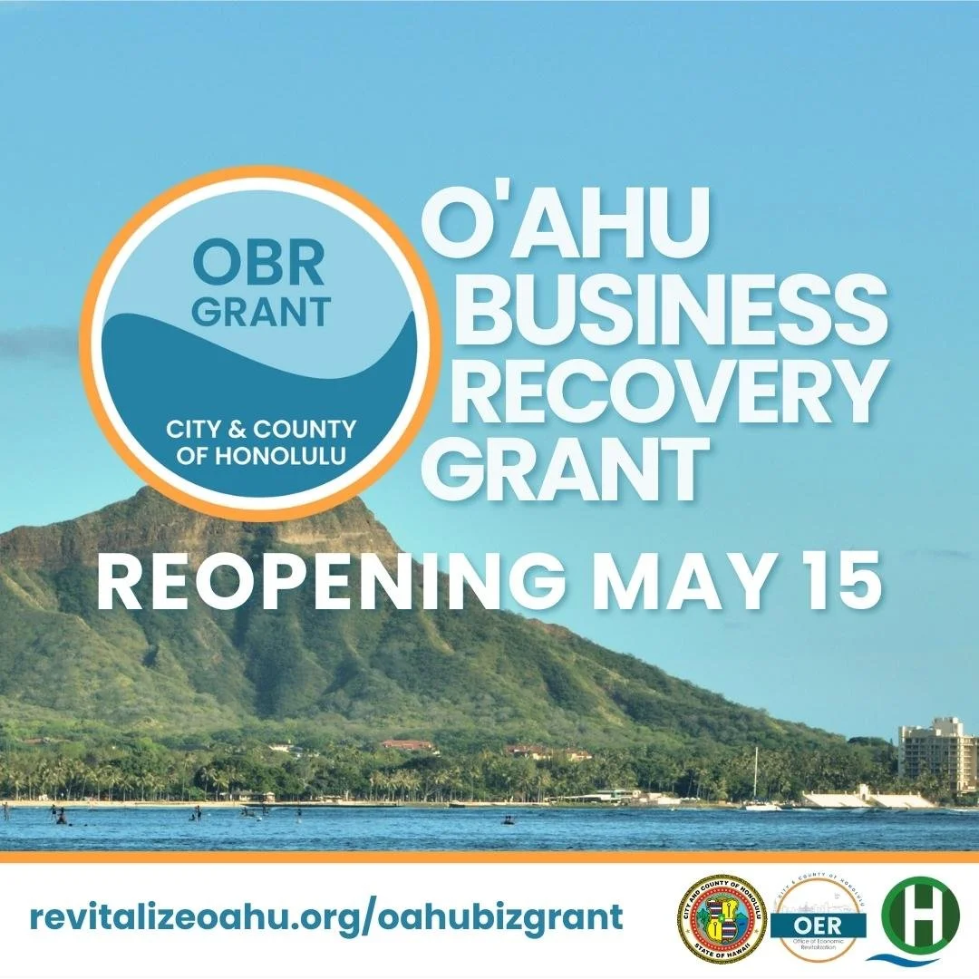Oʻahu Business Recovery Grants program to reopen for applications on May 15