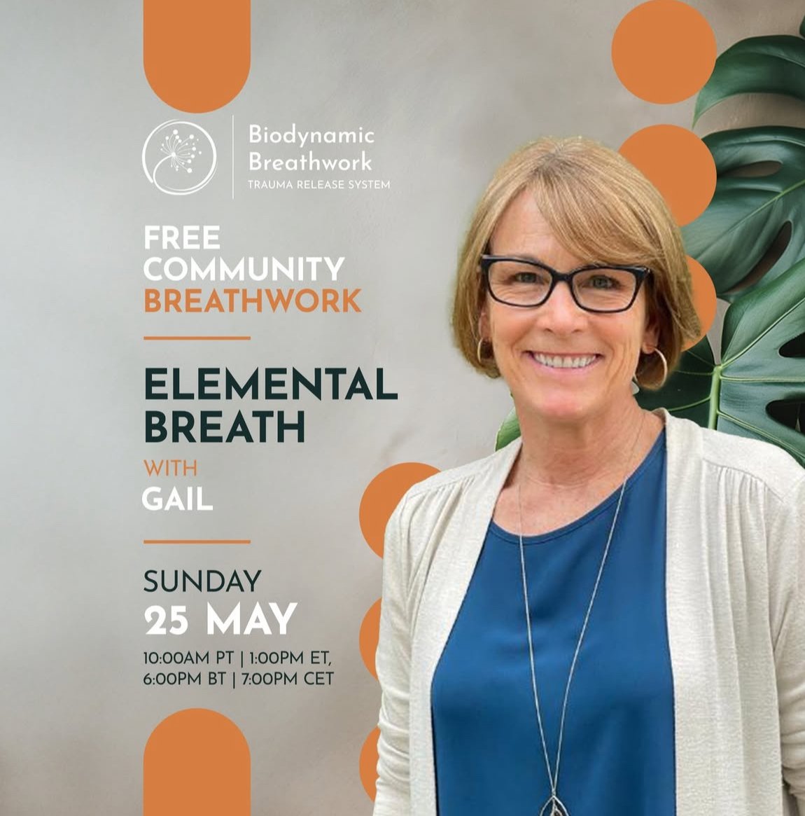 FREE Community Breather: Biodynamic Breathwork and Trauma Release System®
