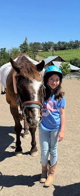 Sabine posing with Hickory.jpeg