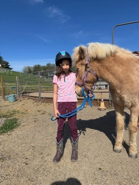 Sofia posing with Lina.jpeg