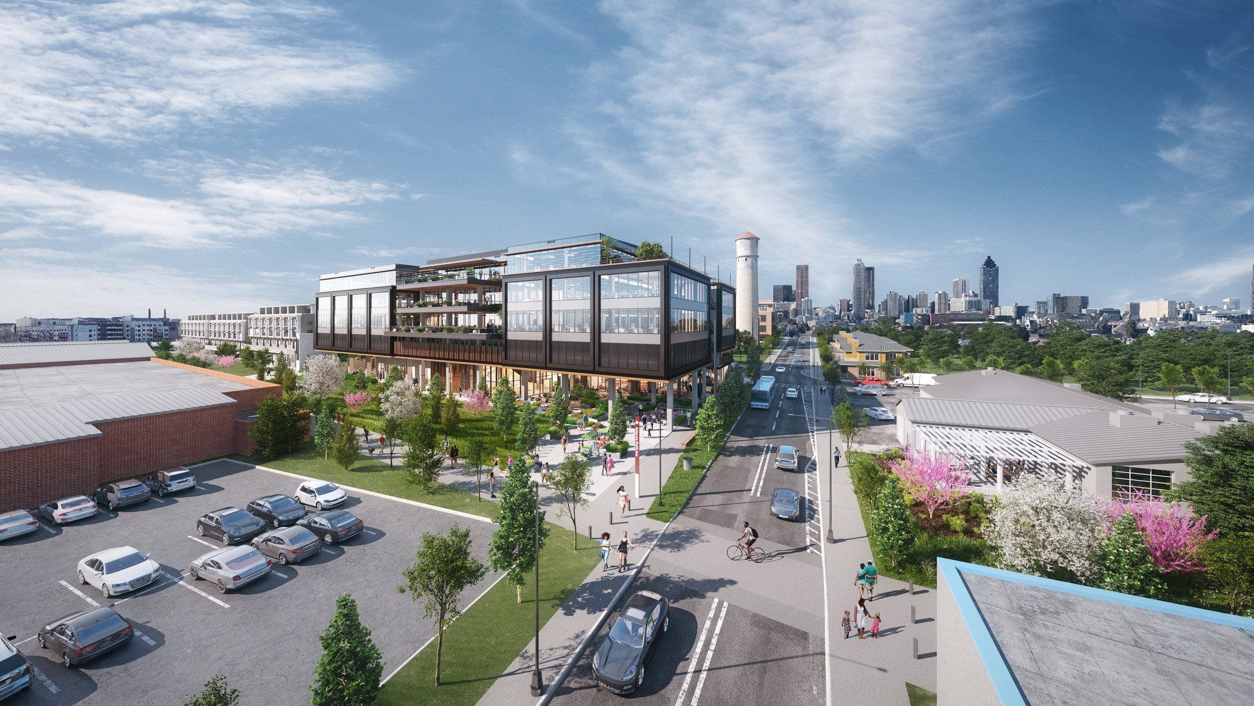 Atlanta Retail Project Brochures — Portman